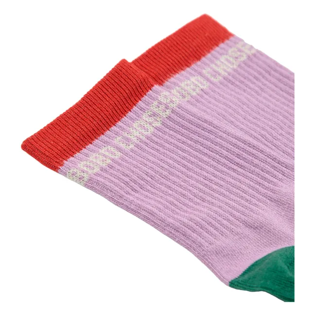Chaussettes Tic Coton Bio | Lilas