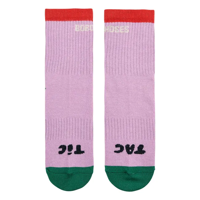 Chaussettes Tic Coton Bio | Lilas