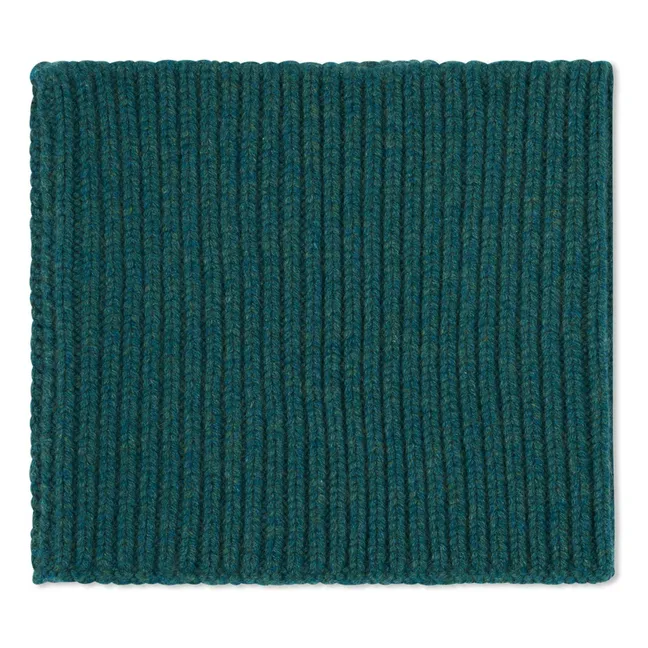 12-thread Cashmere Rib Choker | Cedar Green