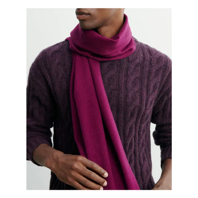 Classic EB Kaschmirschal | Pflaume