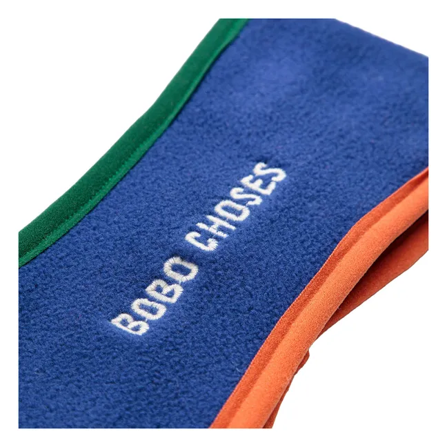 Bandeau Polaire Fibres Recyclées | Bleu