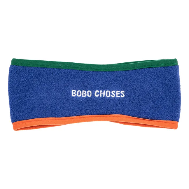 Bandeau Polaire Fibres Recyclées | Bleu