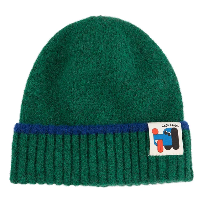 Bonnet Chien Fibres Recyclées | Vert