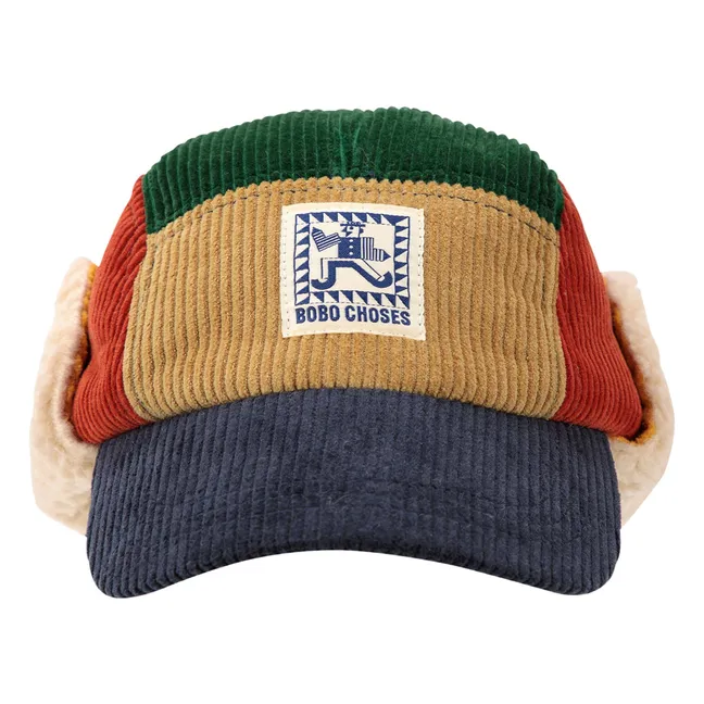 Casquette Velours Côtelé | Bleu