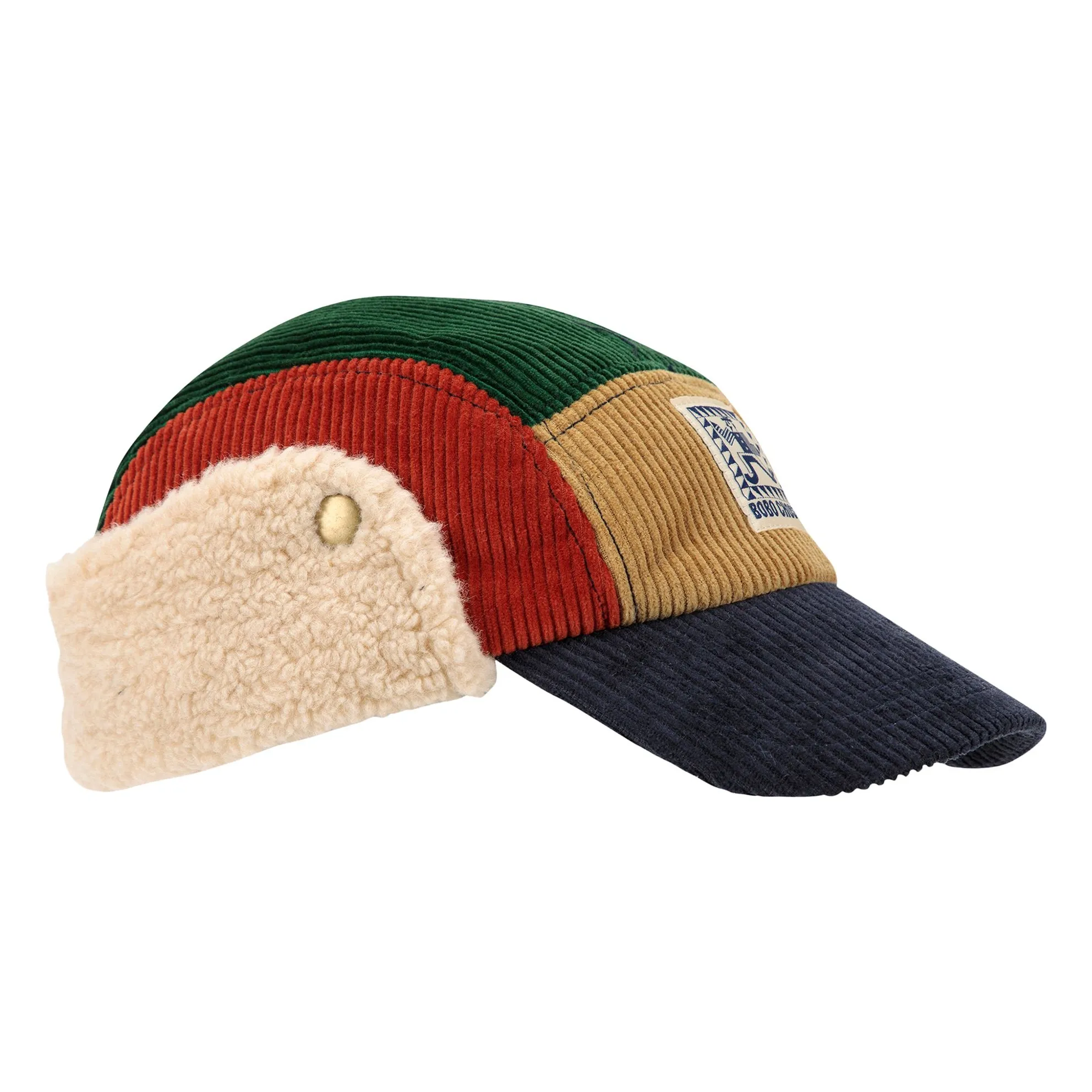 Bobo Choses Blue Corduroy Cap