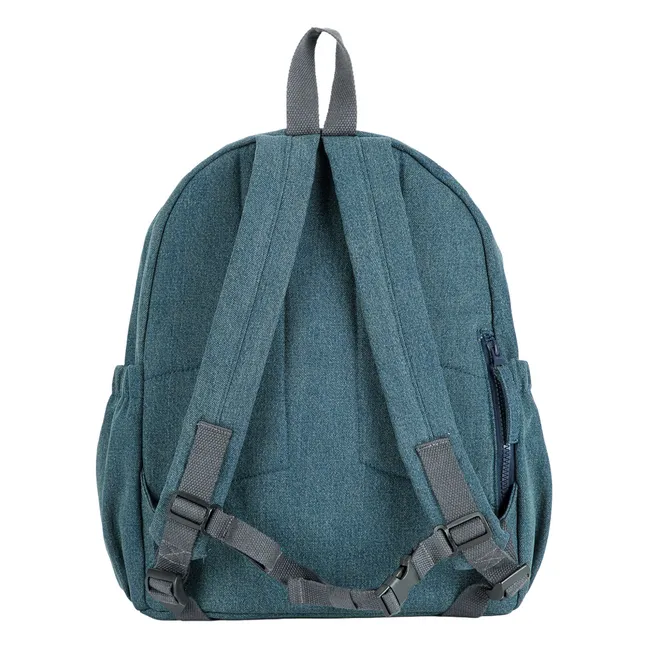 Sac à Dos en Jean Coton Bio | Bleu