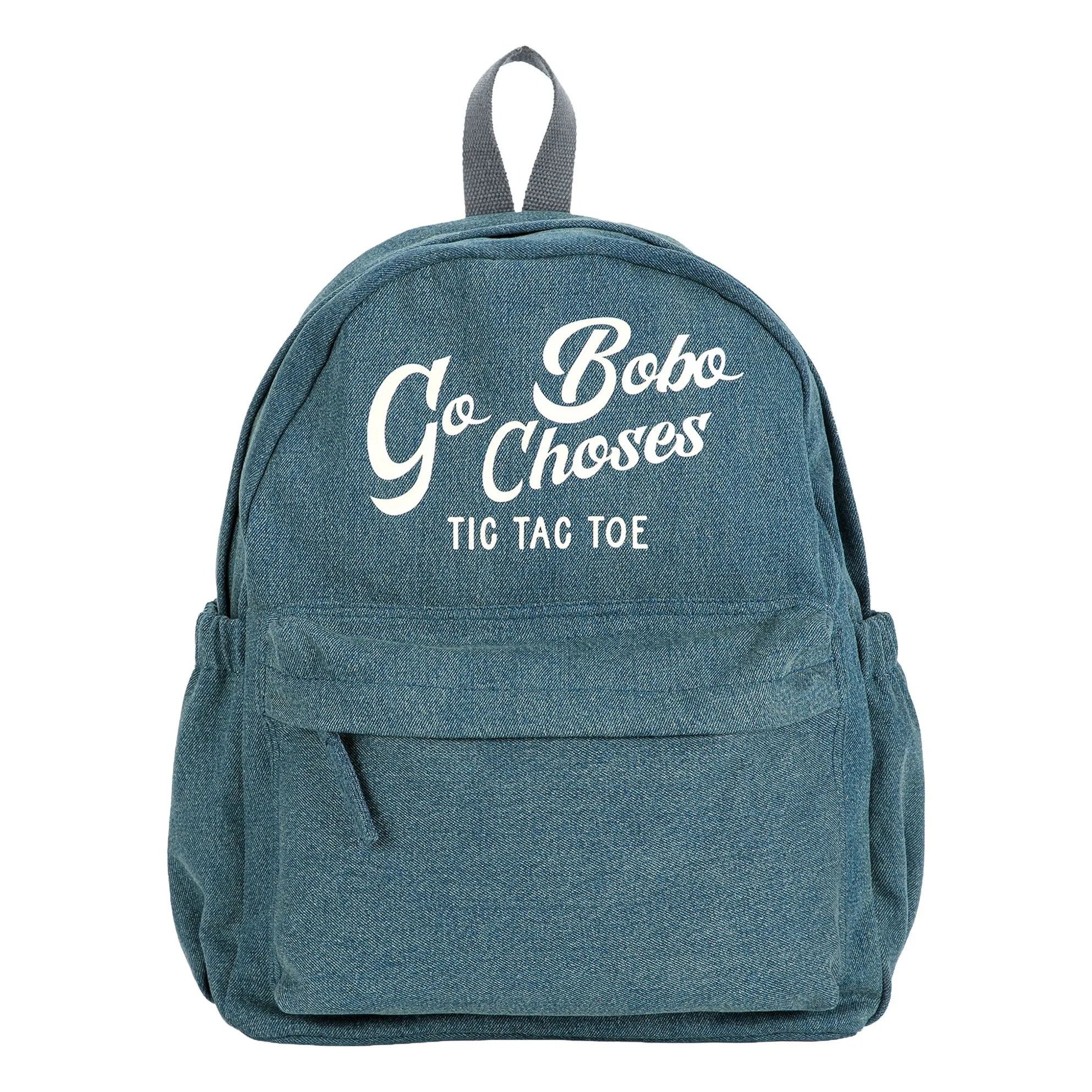 Bobo Choses Blue Organic Cotton Jean Backpack