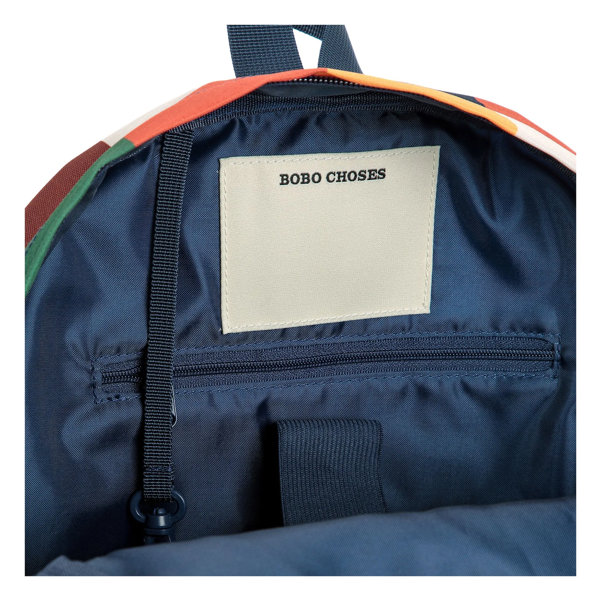Sac à Dos Carreaux Fibres Recyclées | Marron- Image produit n°5