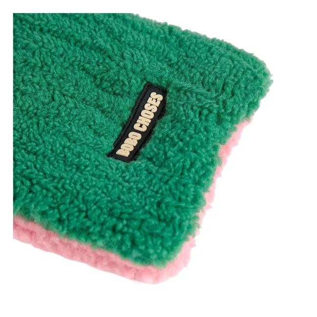 Fleece-Schal aus recycelten Fasern | Rosa