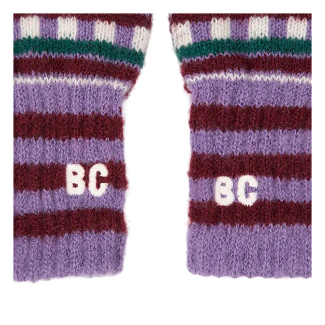 Handschuhe aus recycelten Fasern | Violett