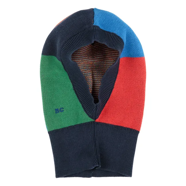 Cagoule Carreaux Coton Bio | Bleu