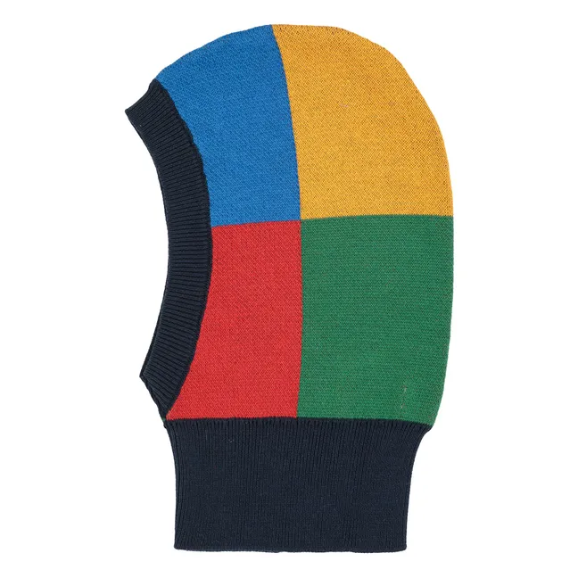 Cagoule Carreaux Coton Bio | Bleu