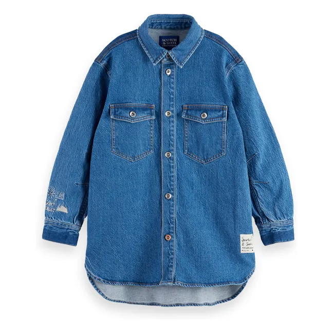Vestido Jean | Azul