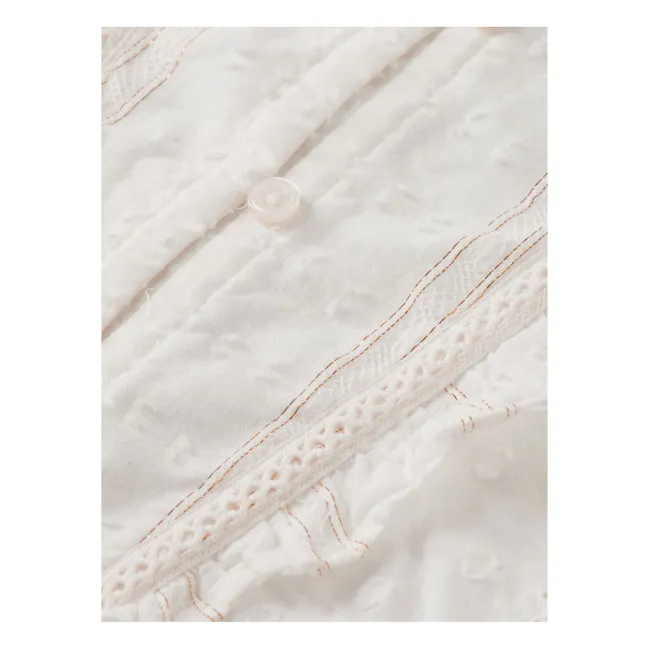 Blouse Volants | Crème