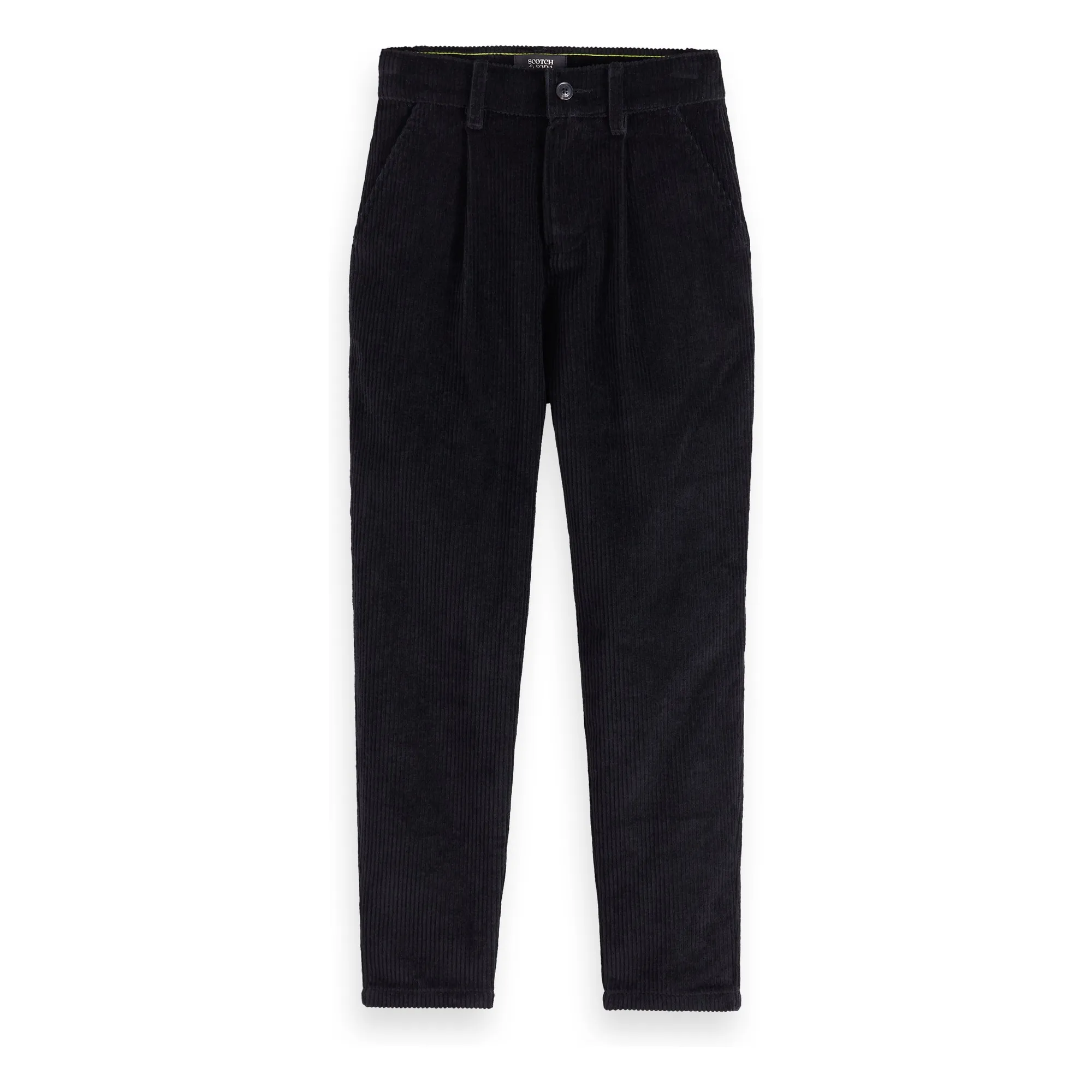 Scotch & Soda Black Corduroy Pants