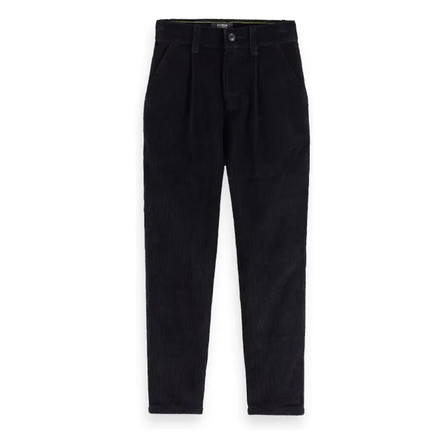 Pantalon Velours Côtelé | Noir