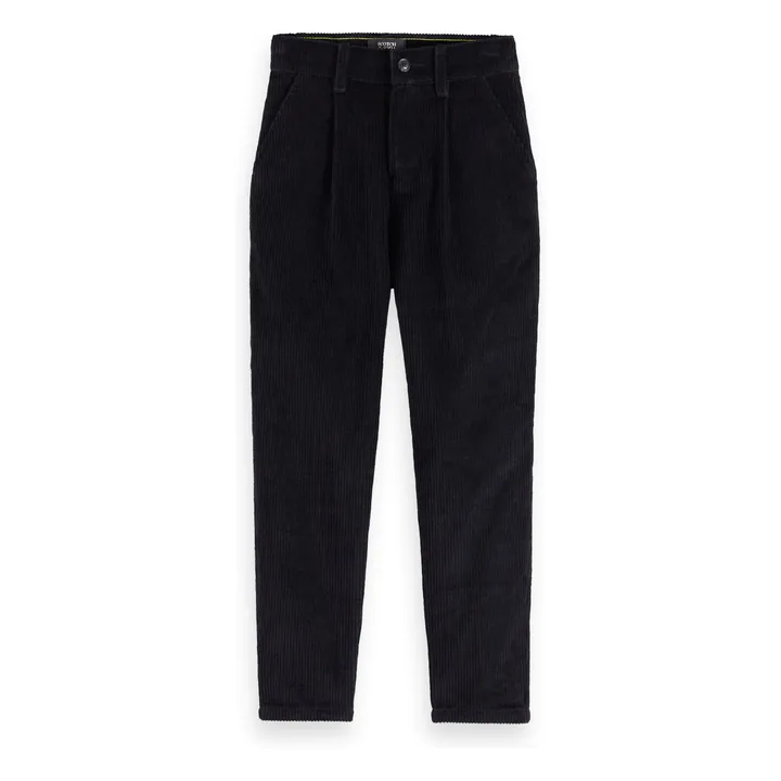 Pantalon Velours Côtelé | Noir- Image produit n°0