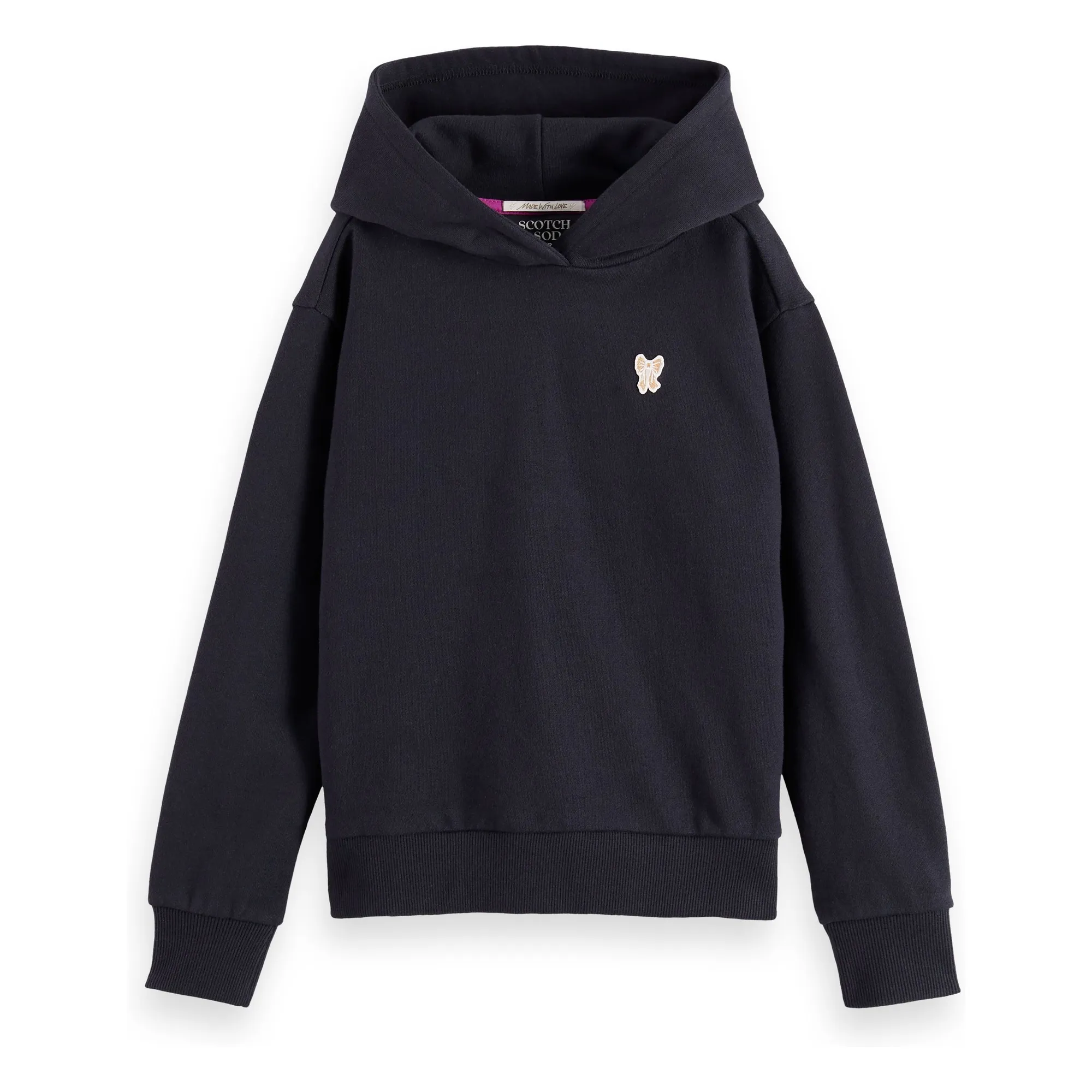 Scotch & Soda Black Artwork Hoodie