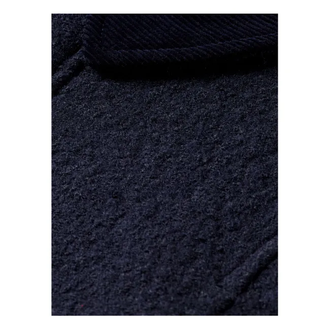 Veste Laine | Bleu marine