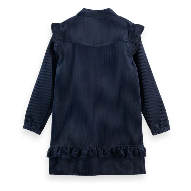Soor Ploom - Lucille Cotton and Linen Dress - Blue | Smallable