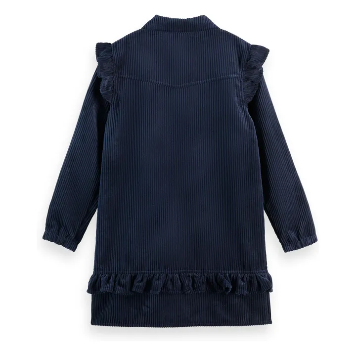 Vestido de pana | Azul Marino- Imagen del producto n°1