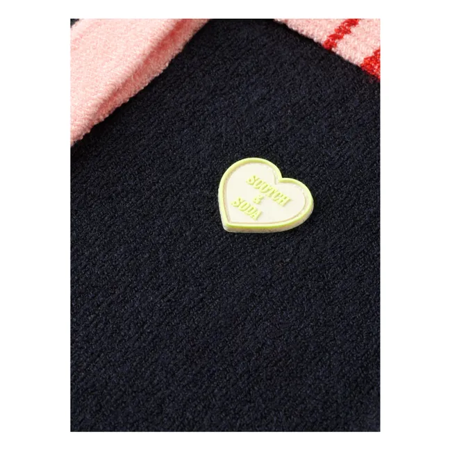 Pull Col Polo | Bleu marine