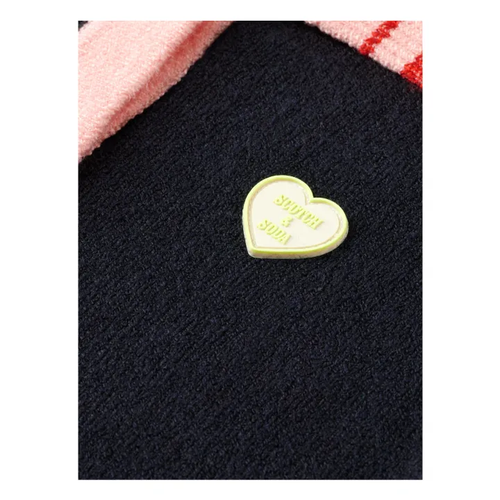 Pull Col Polo | Bleu marine- Image produit n°2