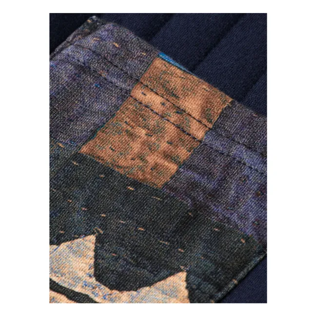 Wattierte Cargo-Hose | Navy