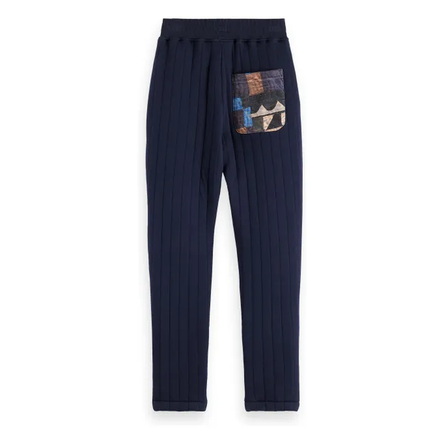 Wattierte Cargo-Hose | Navy