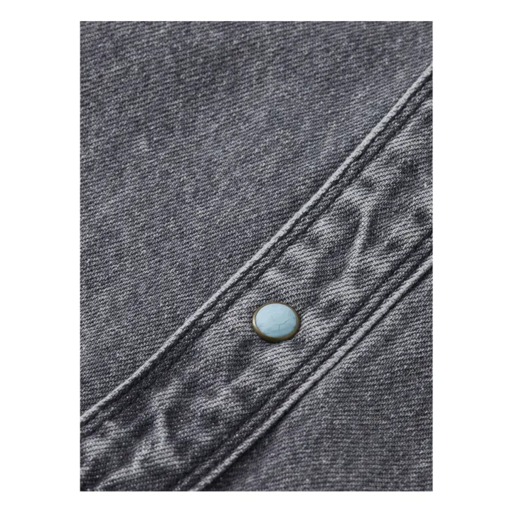 Surchemise en Jean | Gris- Image produit n°2