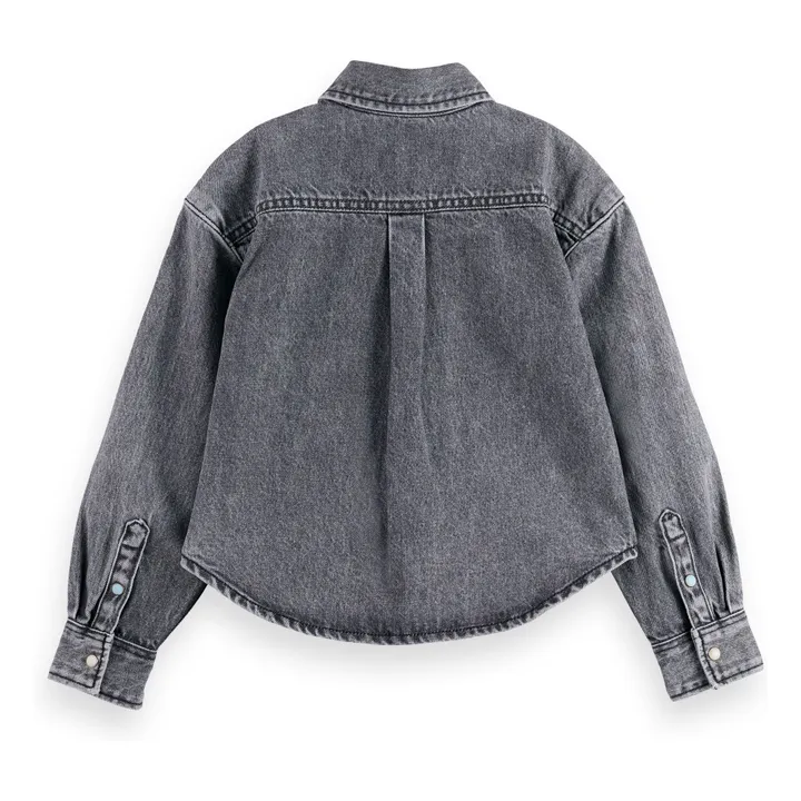 Surchemise en Jean | Gris- Image produit n°1