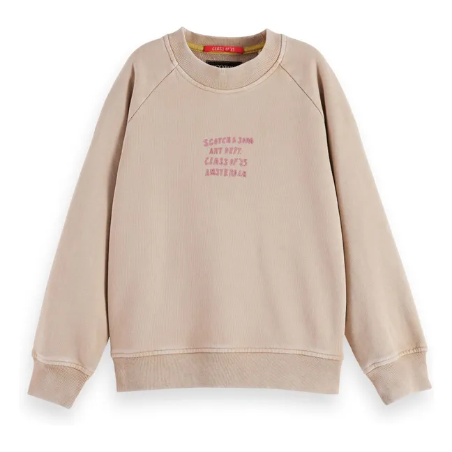 Obra de arte Raglan Sweat | Beige