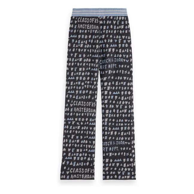 Jogger de jacquard | Gris Oscuro
