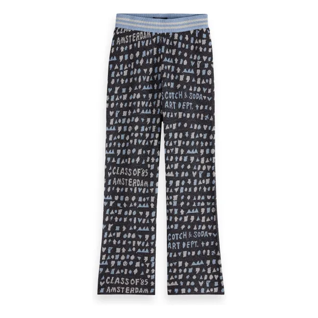 Jogger de jacquard | Gris Oscuro