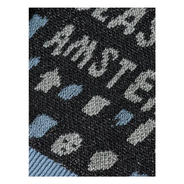 Jacquard cardigan | Dark grey