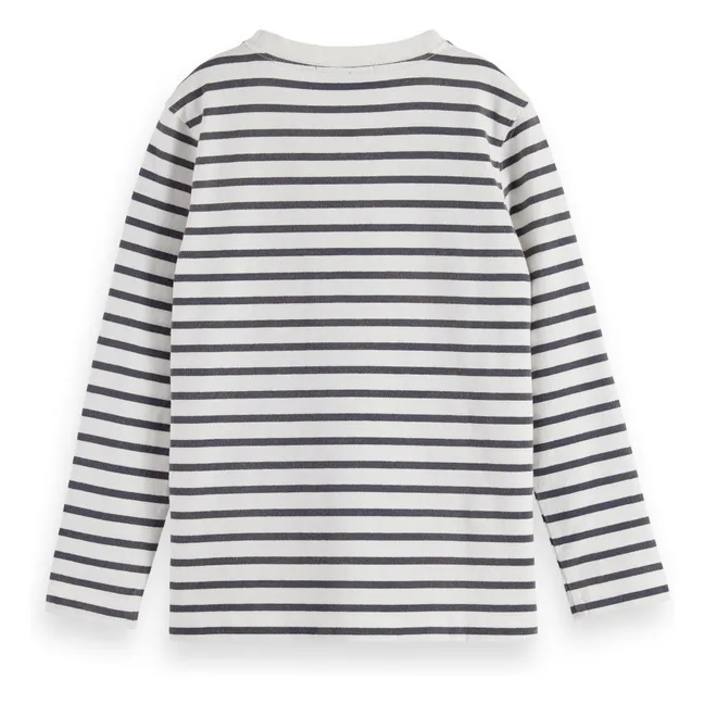 T-shirt Rayé | Blanc