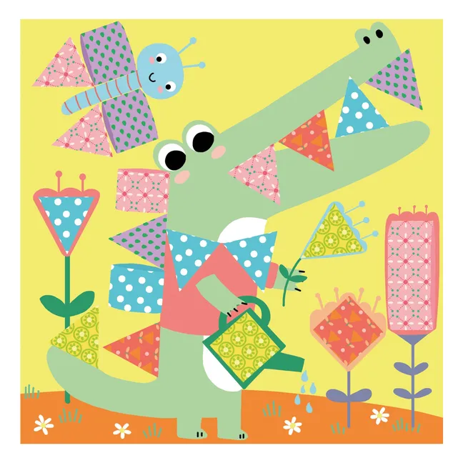 Decoupage y collage - Janod x Hachette