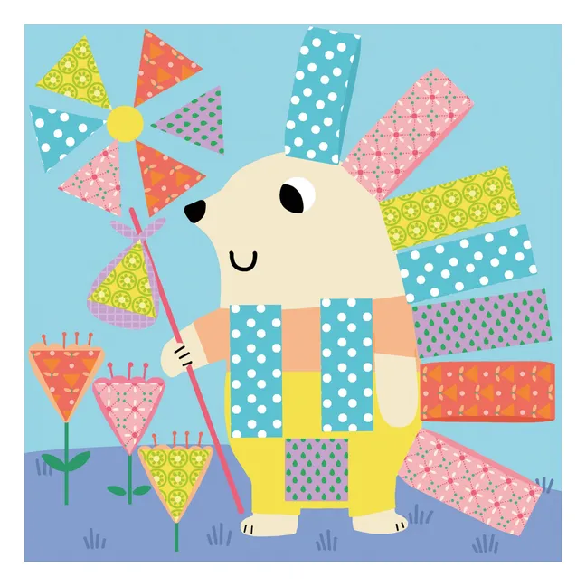 Decoupage y collage - Janod x Hachette