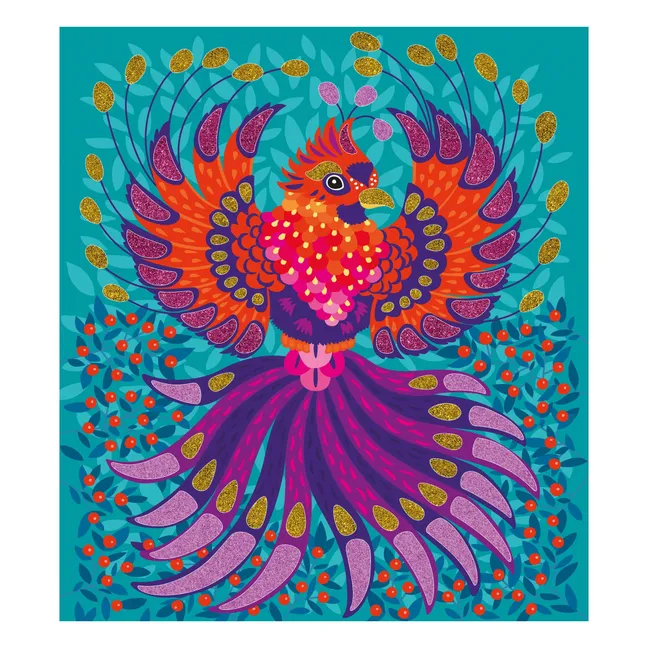 Kit de arena y purpurina que brilla en la oscuridad - Janod x Hachette