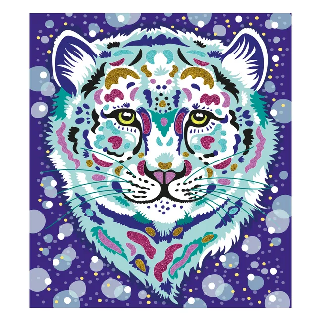 Kit de arena y purpurina que brilla en la oscuridad - Janod x Hachette