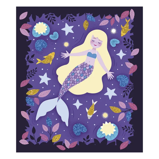 Kit sables phosphorescents et paillettes Nuit Féerique - Janod x Hachette