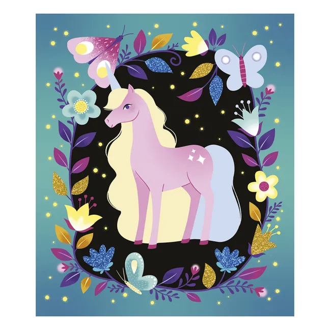 Nuit Féerique glow-in-the-dark sand and glitter kit - Janod x Hachette
