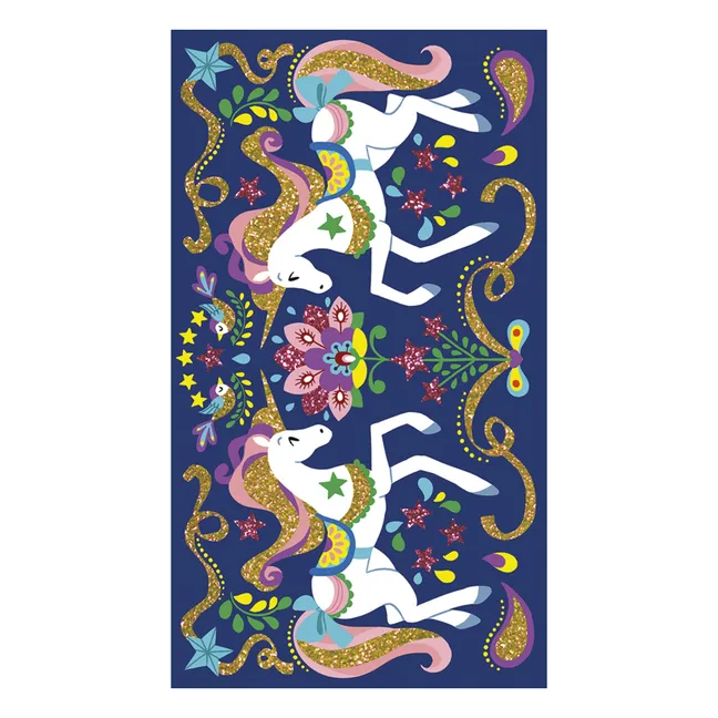 Kit de dibujo de unicornio con purpurina - Janod x Hachette