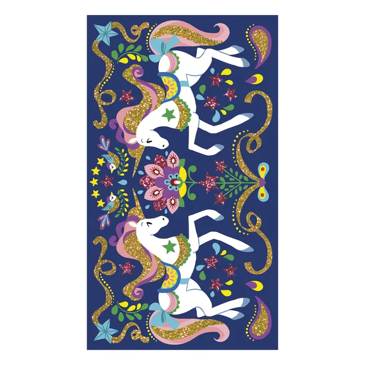 Kit de dibujo de unicornio con purpurina - Janod x Hachette- Imagen del producto n°4
