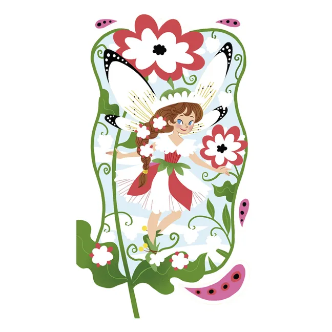 Kit pour dessins pailletés Fées - Janod x Hachette