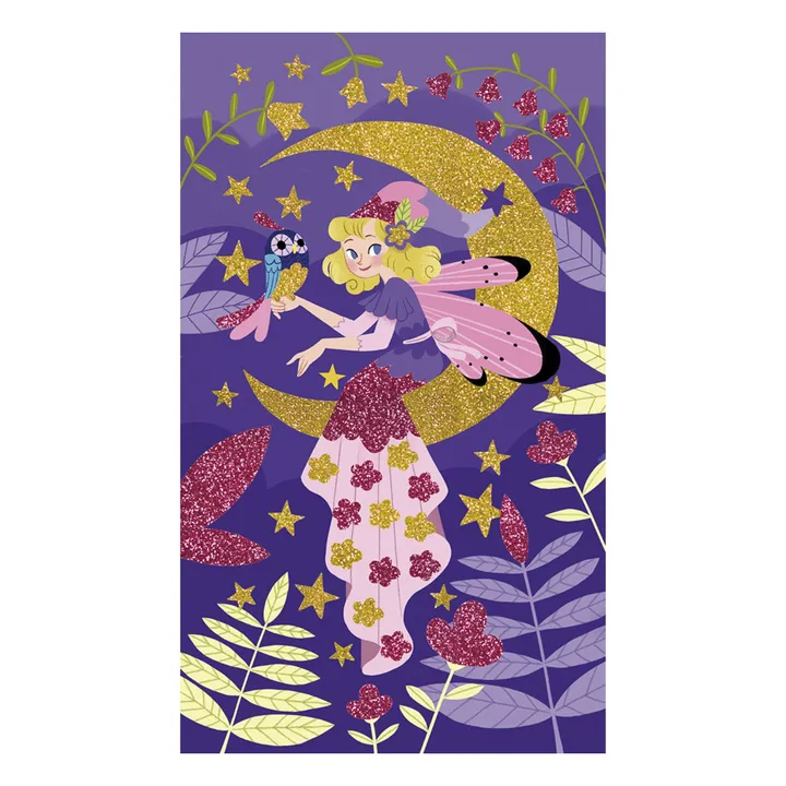 Kit pour dessins pailletés Fées - Janod x Hachette- Image produit n°2