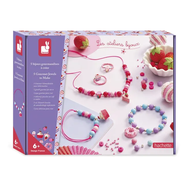 Bijoux Gourmandise à créer - Janod x Hachette