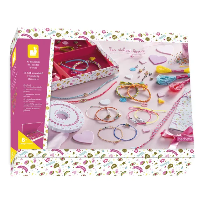Friendship bracelets to create - Janod x Hachette