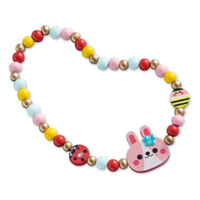 Joyas de madera Fleur à créer - Janod x Hachette