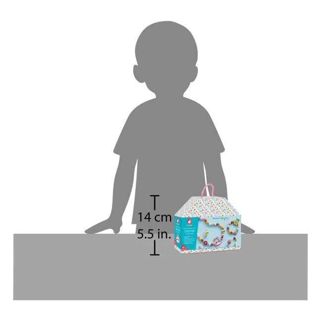 Joyas de madera Fleur à créer - Janod x Hachette